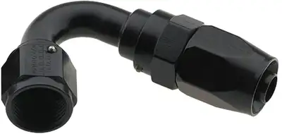 Fragola Performance Systems Hose Fitting #12 120 Deg Pro-Flow Black