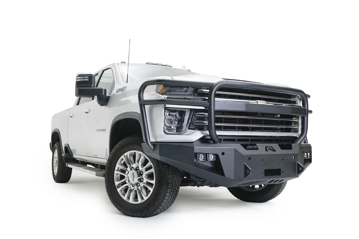 20c Silverado 2500/3500 HD Premium Front Bumper w/ Full Grill Guard product image