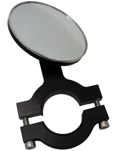 Fishbone Offroad Tube Door Mirror Billet Aluminum Black Powdercoat Fishbone Offroad