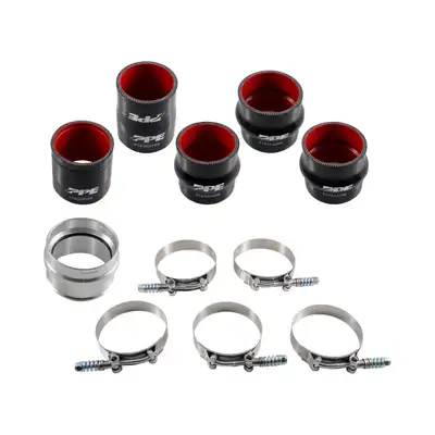Pacific Performance Engineering Charge Air Pipe Kit - GM 6.6L Duramax L5P 2017-2019 - Polished Pacific Performance Engineering
