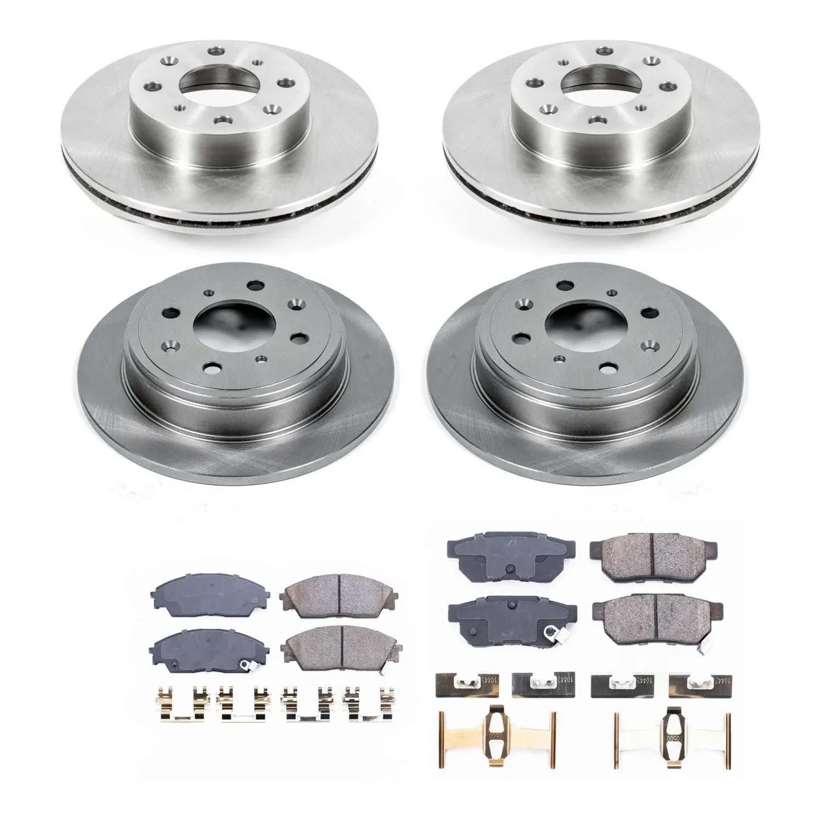 Z17 Direct Replacement Kit: Rotors; Ceramic Pads W/Hardware product image