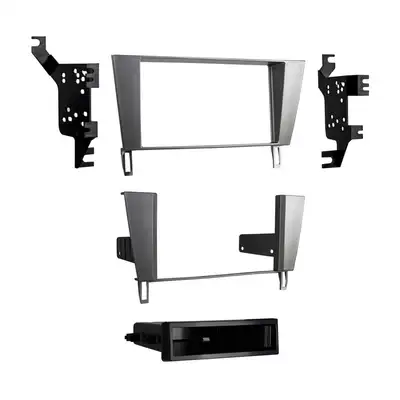 Metra Electronics Custom Fit Mounting Kit; Iso Din W/Pocket or Double Din Radio Provision; Incl.: Radio Trim Panel/Brackets/Pocket/Screws;