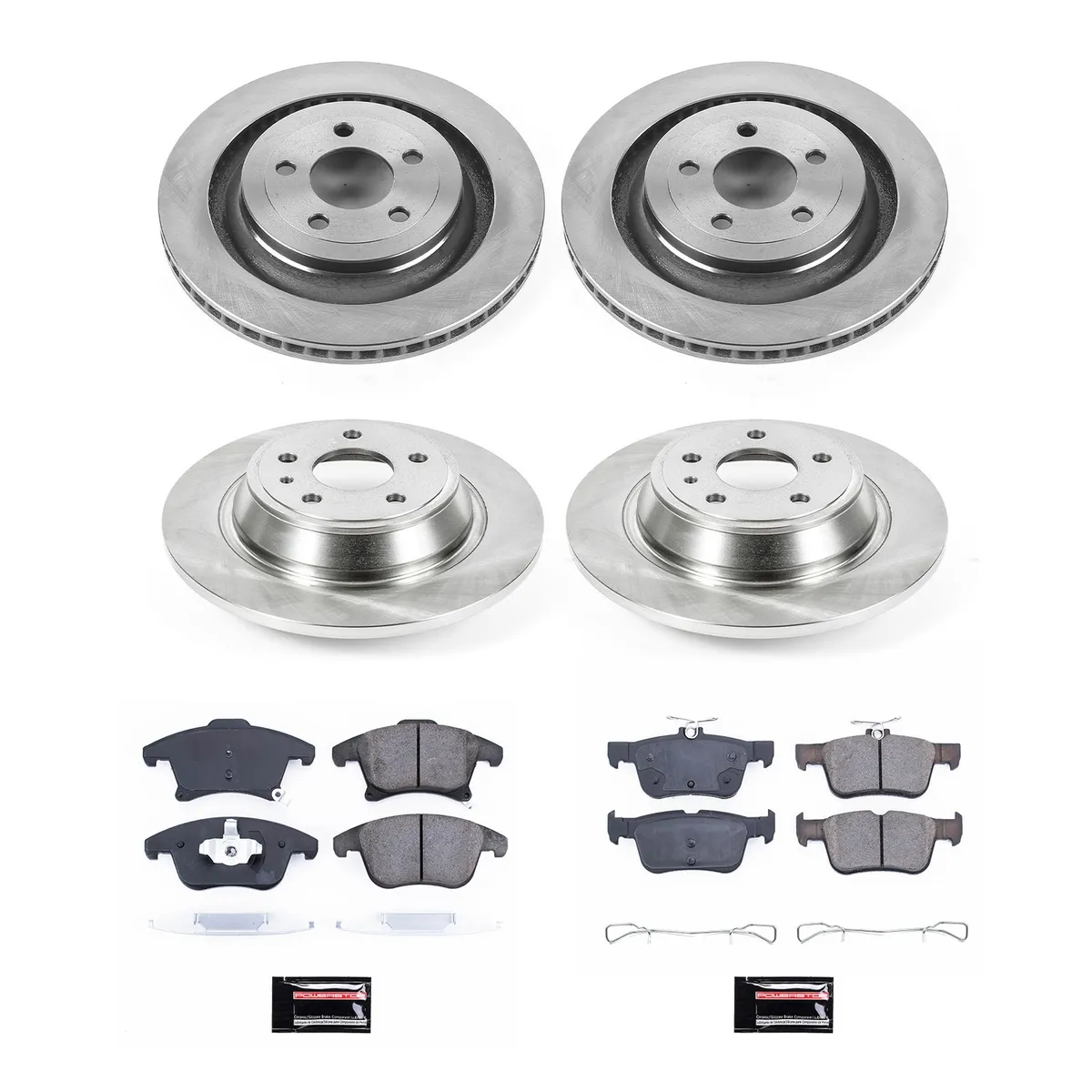 Autospecialty Brake Kit fr 2013-2018 Ford Fusion 2013-2016 Lincoln Mkz product image