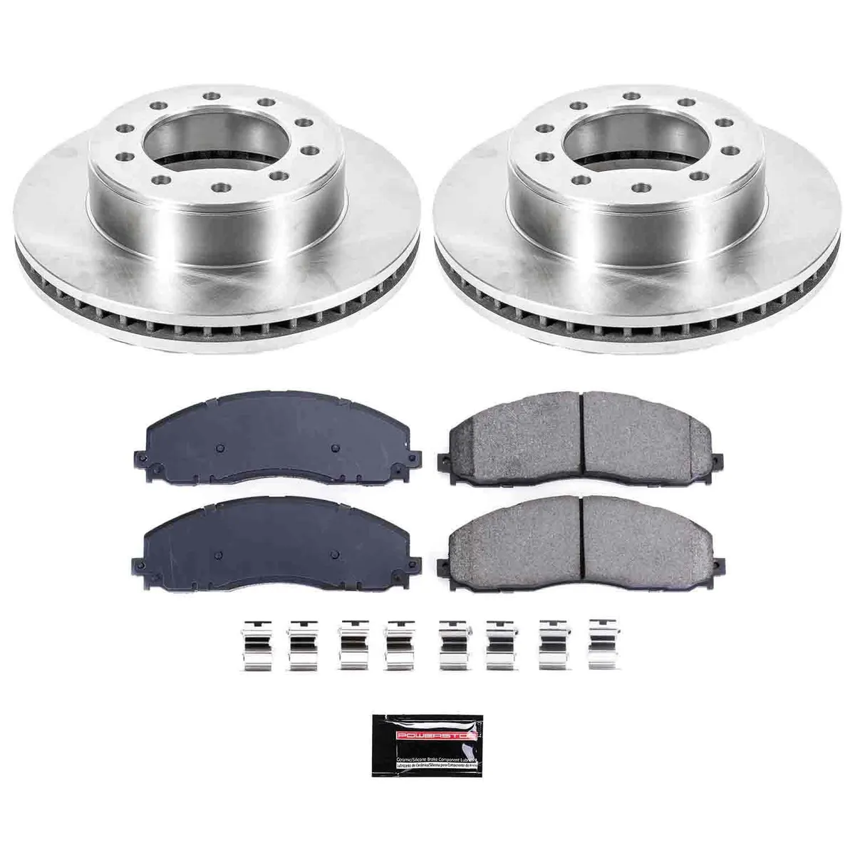 Z17 Direct Replacement Kit: Rotors; Ceramic Pads W/Hardware product image