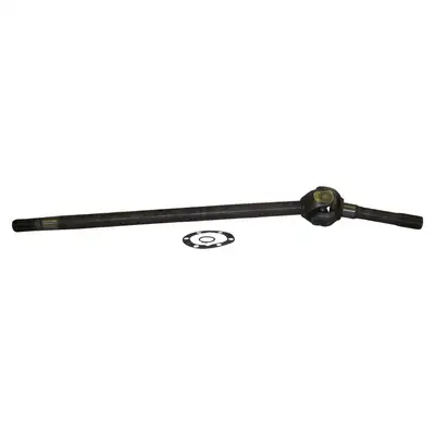 Crown Automotive Jeep Replacement Axle Shaft Assembly 1941-1945 MB w/ Dana 25 Front Axle;1945-1949 CJ-2A w/ Dana 25 Front Axle;1948-1953 CJ-3A w/ Dana 25 Front Axle;1953-1965 CJ-3B w/ Dana 25 Front Axle;1966-1968 CJ-3B w/ Dana 27 Front Axle;1955-1965 CJ-5 w/ Dana 25 Front Axle;1955-