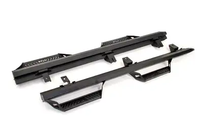 N-Fab 18c Wrangler JL 4 Door SUV Gas Srw Ex4 Predator Pro Predator Pro Step System Textured Black