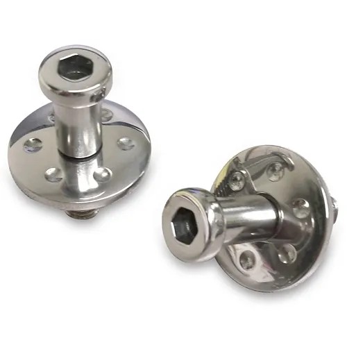 Eddie Motorsports Door Striker Bolts Polished