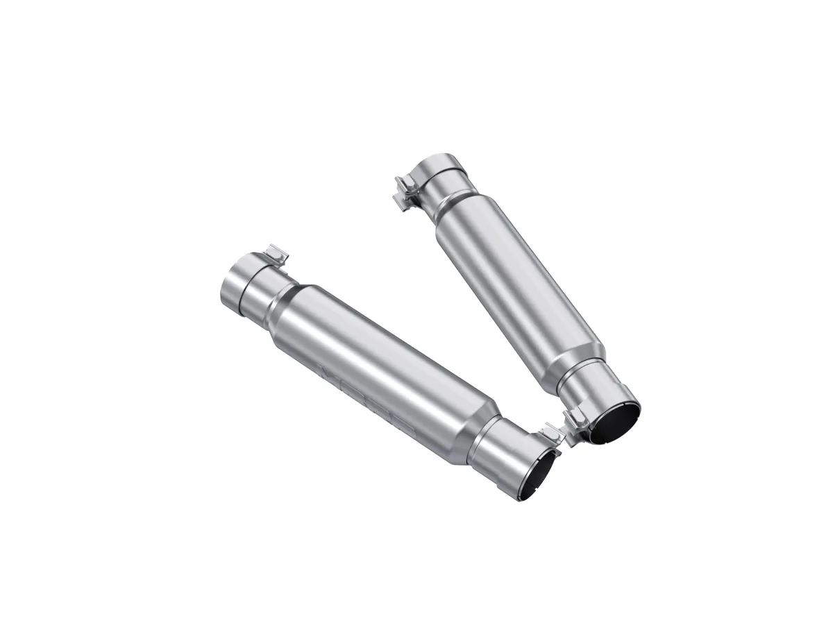 Armor Pro T304 Stainless Steel 3 Inch Resonators Race to Street Profile Conversion Kit For S7114, S7116 and S7118 15-23 Dodge Challenger MBRP product image