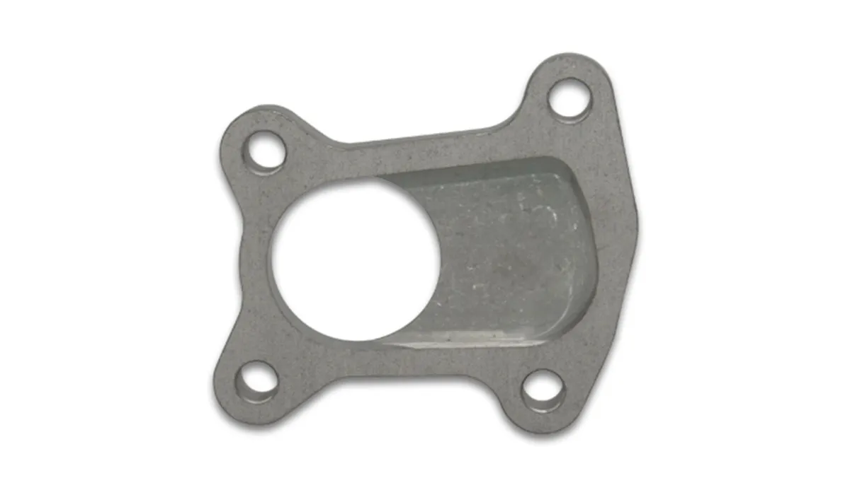 Turbo Outlet Flange; 9MM BHID; 0.5 in. Thickness; 41.275MM Port ID; For Garret GT1241; 304 Stainless Steel; product image