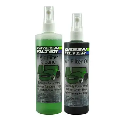 Green Filter USA Green Filter USA - Air Filter Cleaner and Synthetic Oil Kit - 12 oz. Cleaner and 8 oz. Oil - 2000