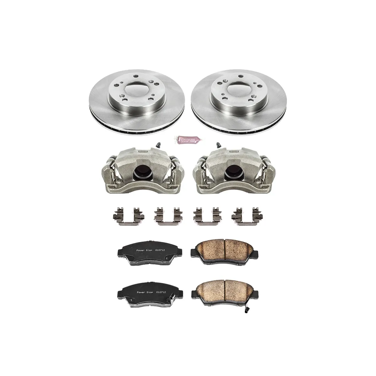 Z17 Direct Replacement Kit: Rotors; Ceramic Pads; Calipers product image