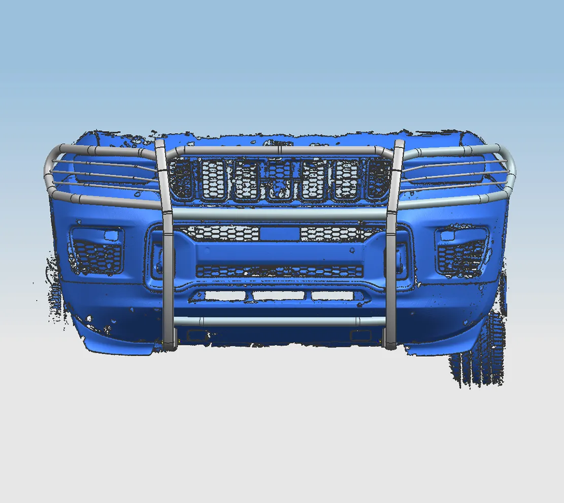 2124 Grand Cherokee L/Grand Cherokee Grille Guard Modular Black product image
