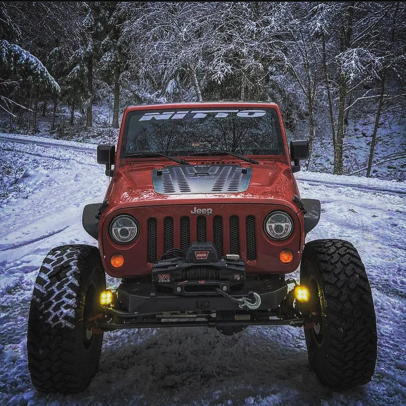 Jeep JK Steerable Knuckle Pod Light Mounts (2007-2018 Wrangler) product image