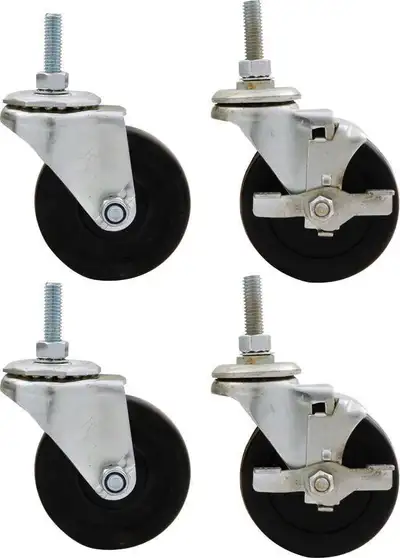 Allstar Performance Wheel Kit 3in Standard Duty Locking