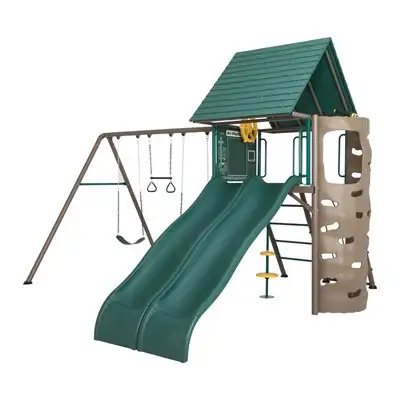 Lifetime Products Lifetime Big Stuff Twoslide Swing Set