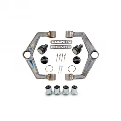 Cognito Motorsports Truck Ball Joint Sm Series Upper Control Arm Builders Kit For 2011-2019 Silverado/Sierra 2500/3500 2WD/4WD Cognito