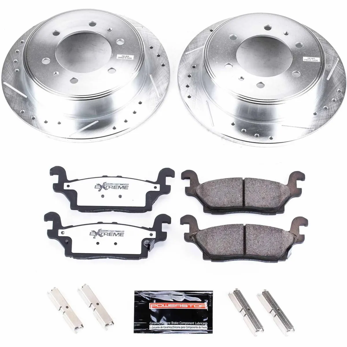Z36 Truck/Tow Upgrade Kit: Drilled/Slotted Rotors; Carbon-Fiber Ceramic Pads W/Hardware product image