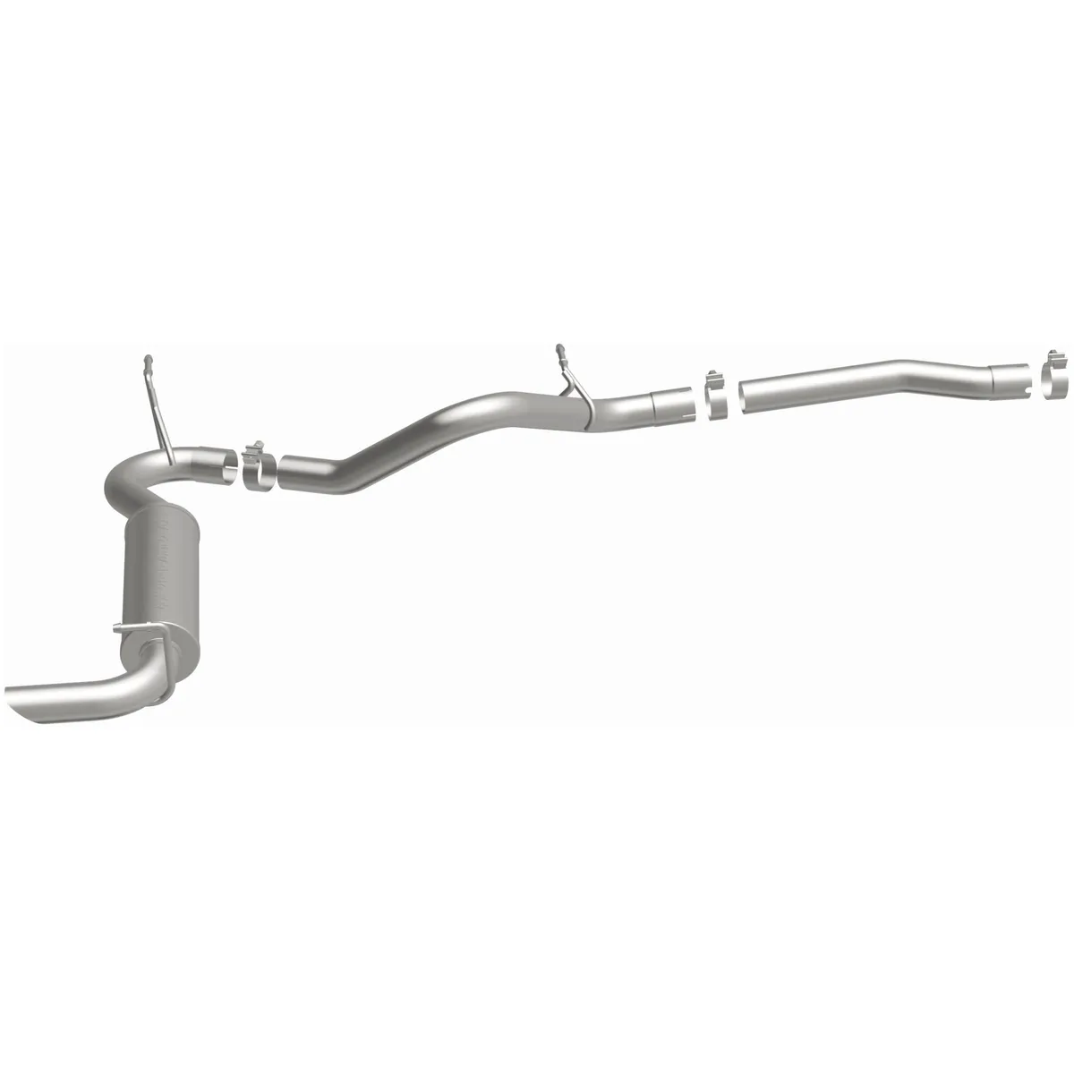 MagnaFlow 2018 Jeep Wrangler JK 3.6L | 2012-2017 Jeep Wrangler 3.6L Competition Series Cat-Back Performance Exhaust System 15118 product image