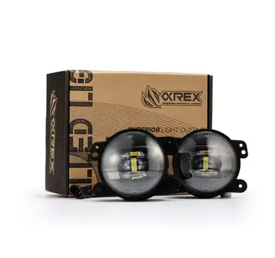 AlphaRex AlphaRex Universal Chrysler/Dodge/Hummer/Jeep DoubleTap Dual Color LED Projector Fog Lights