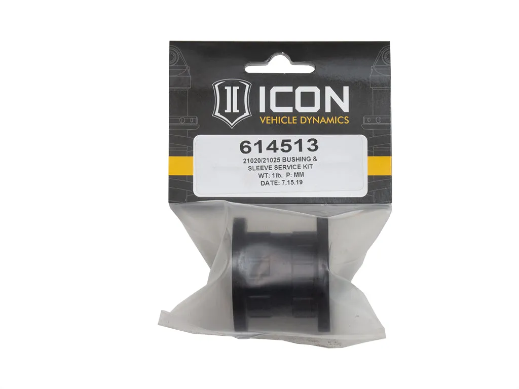 ICON 21020/21025 Track Bar Bushing & Sleeve Service Kit product image