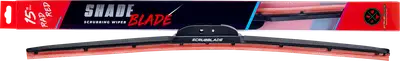 Scrubblade "15"" 380mm Red Silicone Shadeblade Wiper Blade"