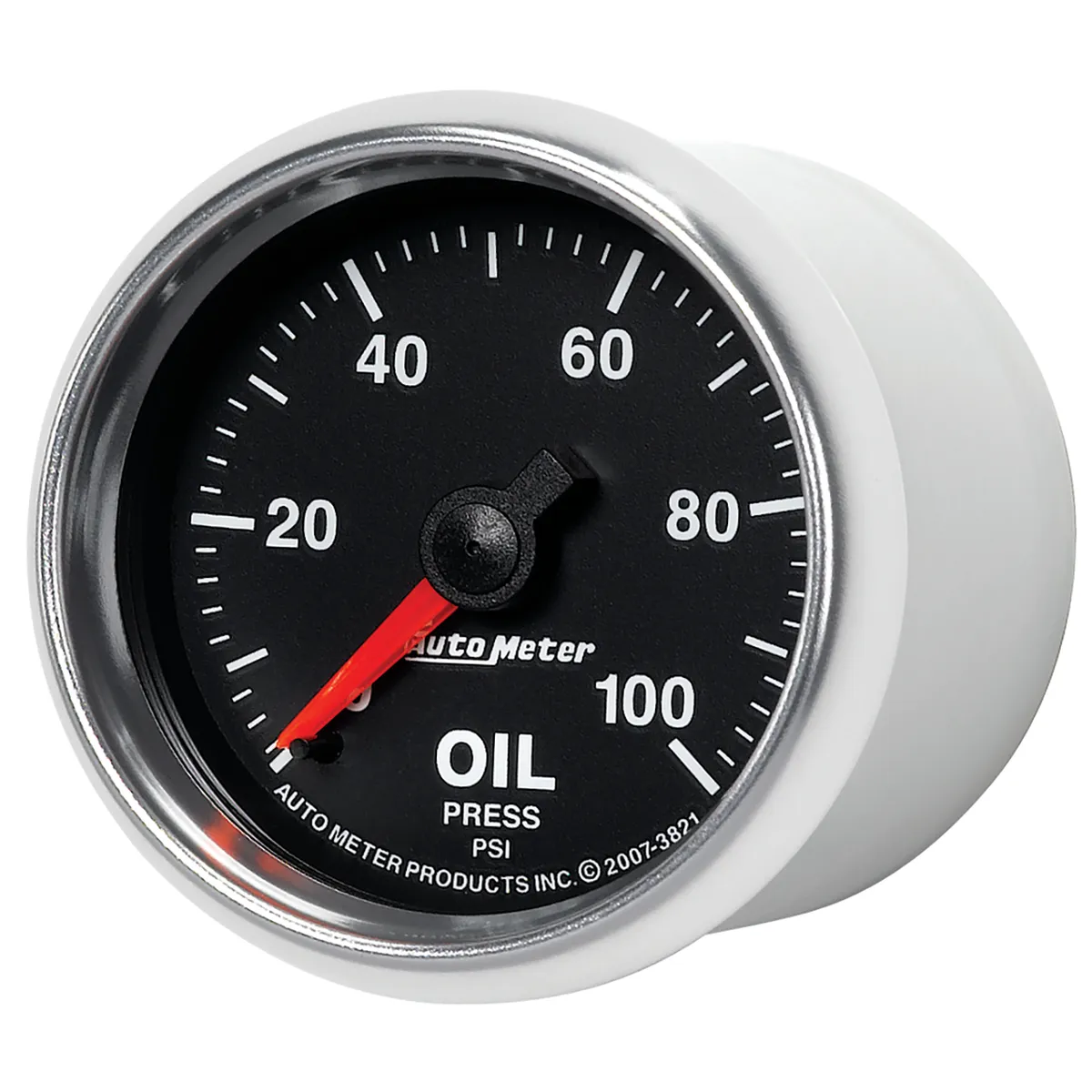 Gauge, Oil Pressure, 2 1/16", 100psi, Mechanical, GS product image
