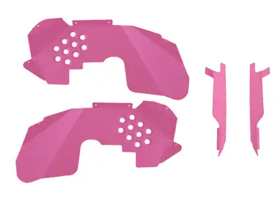 Steinjager Fenders 2007-2018 Inner Front and Inserts Pinky