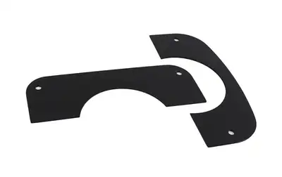Kentrol Jeep CJ Column Cover 76-86 CJ Powdercoat Black Kentrol