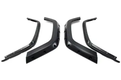 Bushwacker 0718 Wrangler Fits 4door Sport Utility Models Only Fender Flares Pocket Style