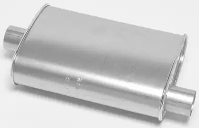 Dynomax Thrush Turbo Muff Side Inlet Center Outlet
