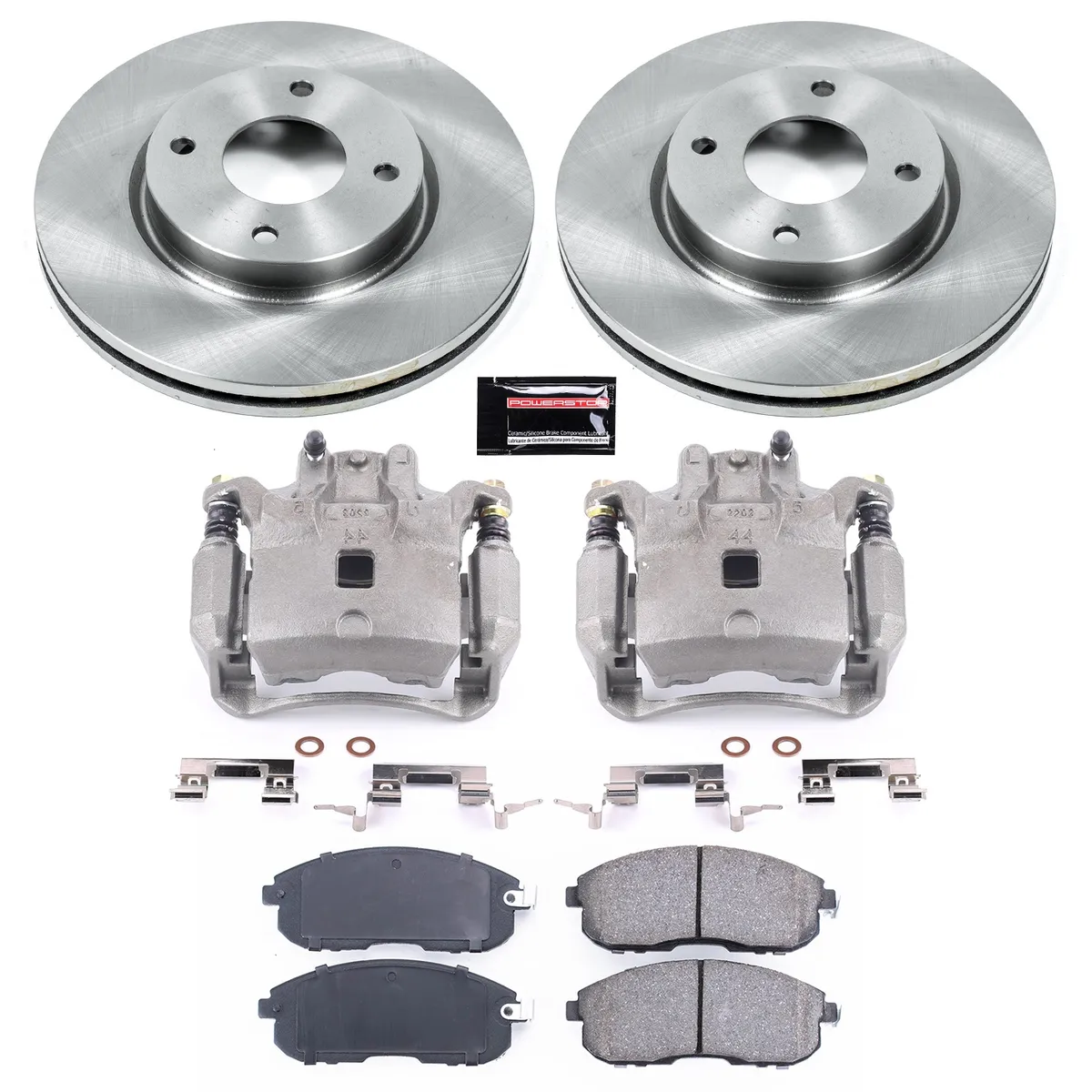Z17 Direct Replacement Kit: Rotors; Ceramic Pads; Calipers product image