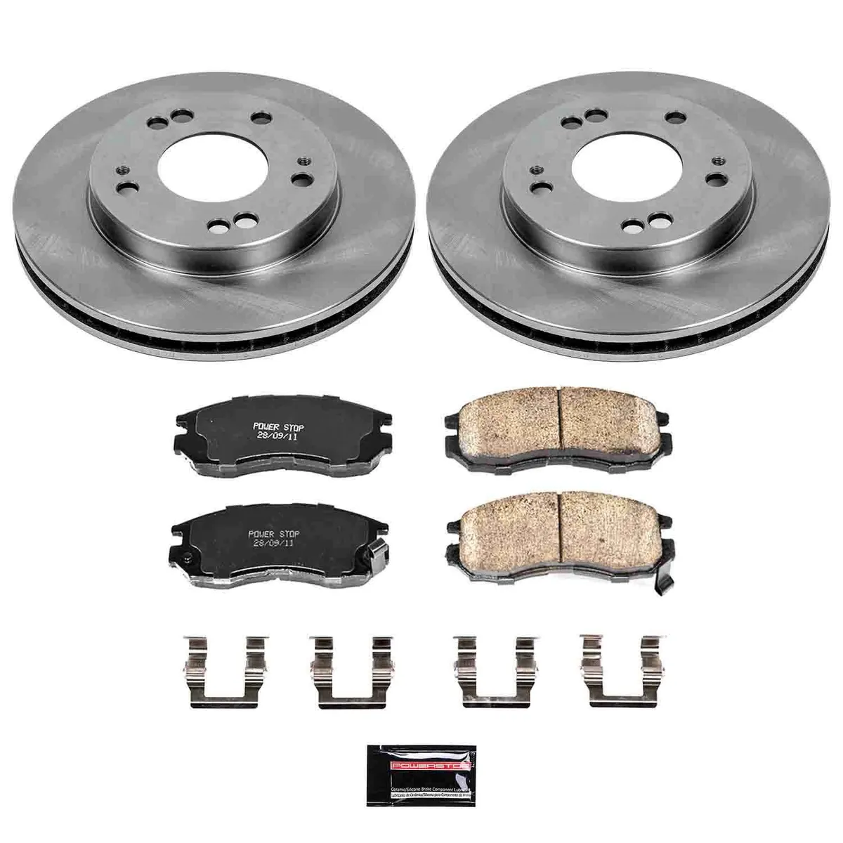 Autospecialty Brake Kit Front 1995-2005 Chrysler Sebring 1995-2000 Dodge Avenger 2001-2005 Dodge Stra product image