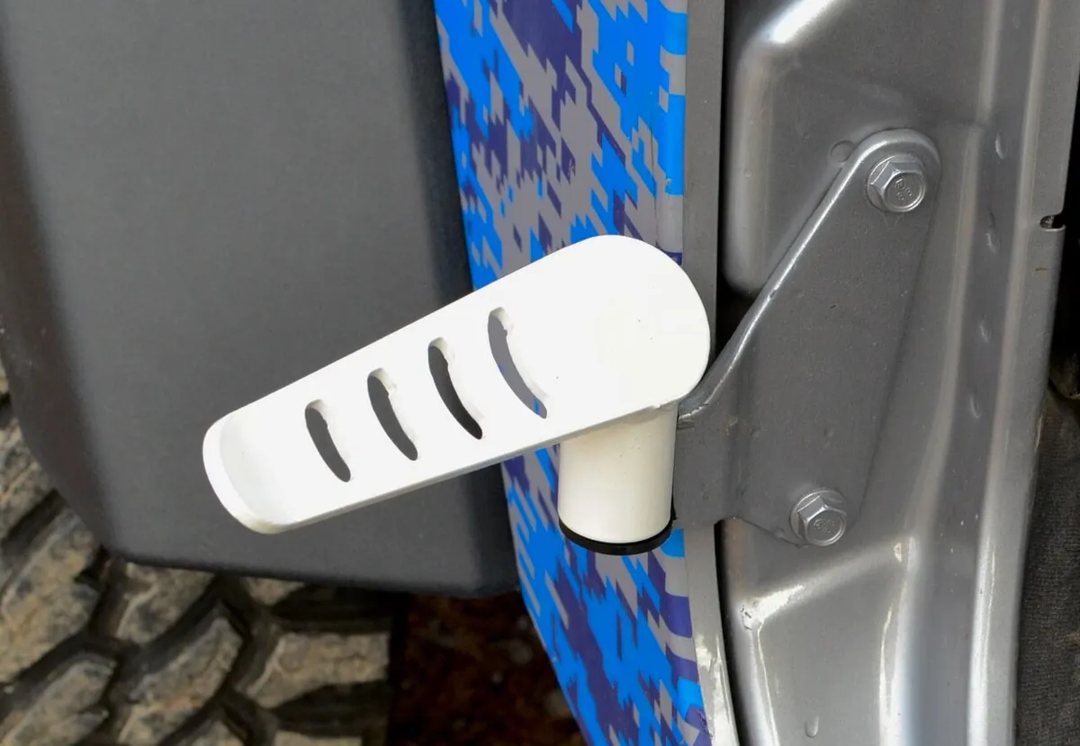 Steinjager Steinjäger Exterior Accessories Wrangler JK 2007-2018 Foot Pegs Cloud White