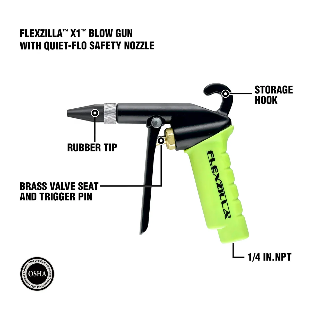 fz Truck Tire Inflator Kit 3/8in 50ft Hose 3pcs product image