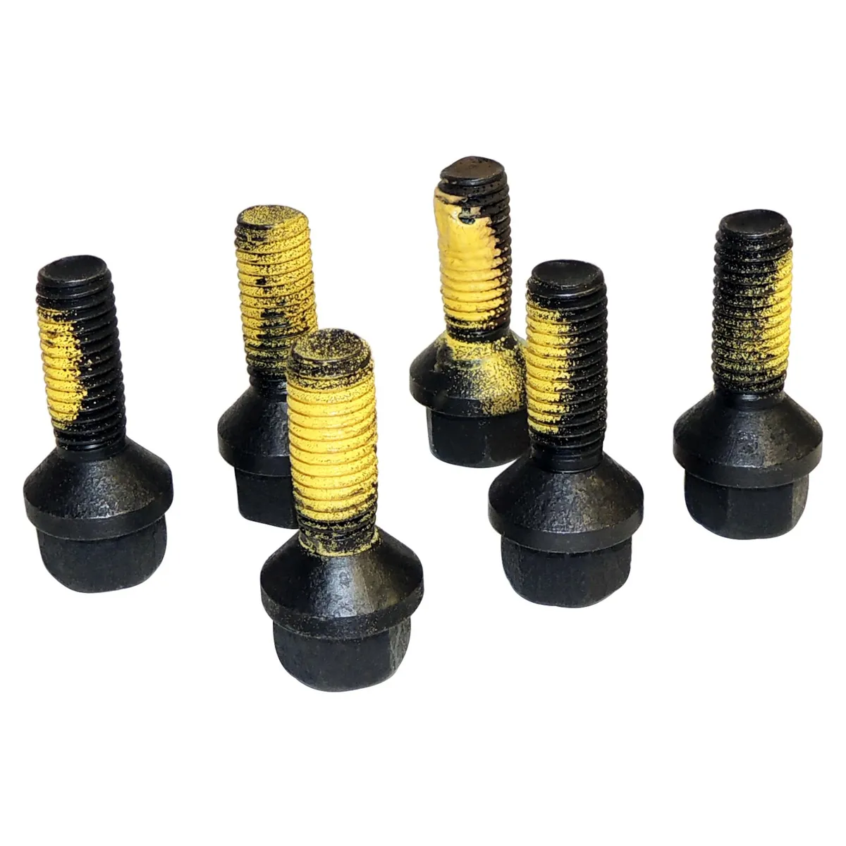 Crown Automotive Jeep Replacement Crossmember Mounting Bolt Kit; 1/2 in. -13 in. x 1.25 in. Conical Seat Hex Bolt; Incl. 6 Bolts;