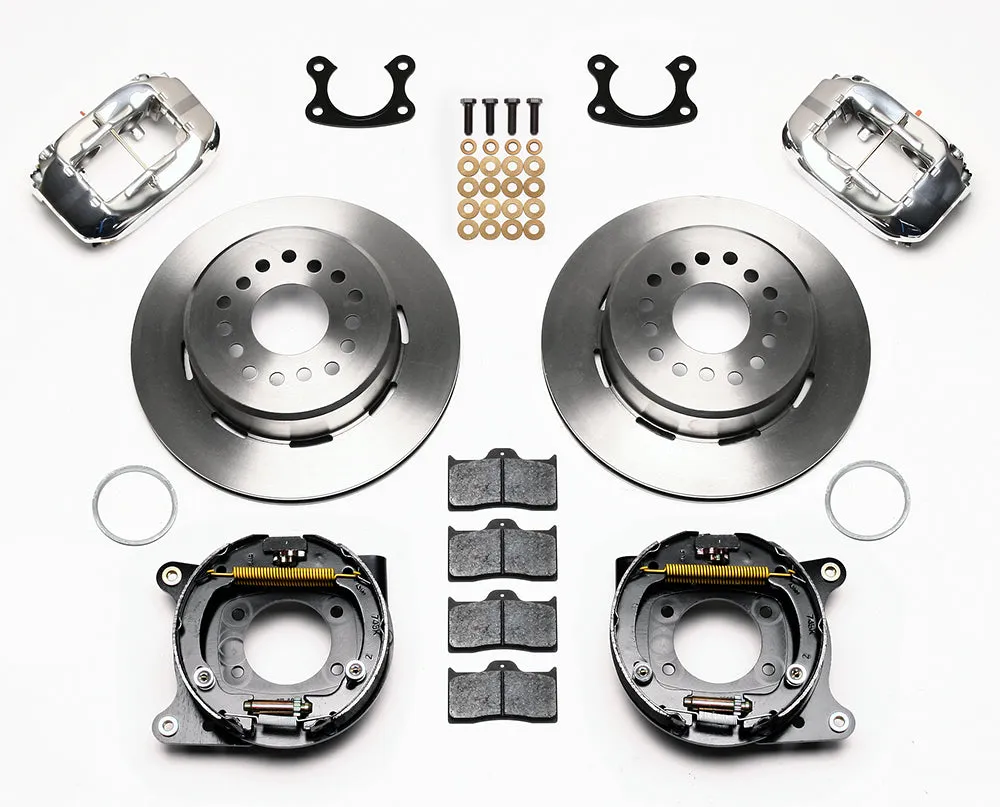 Wilwood FDLI PS Park Brake Kit Red Small Ford 2.50in Offset product image