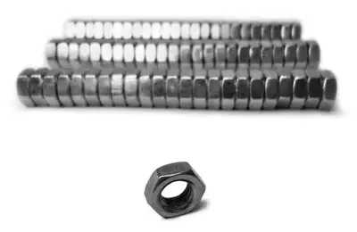 Steinjager Nuts Bulk Jam 7/8-14 LH 72 Pack Grade 2 Plated Zinc Silver