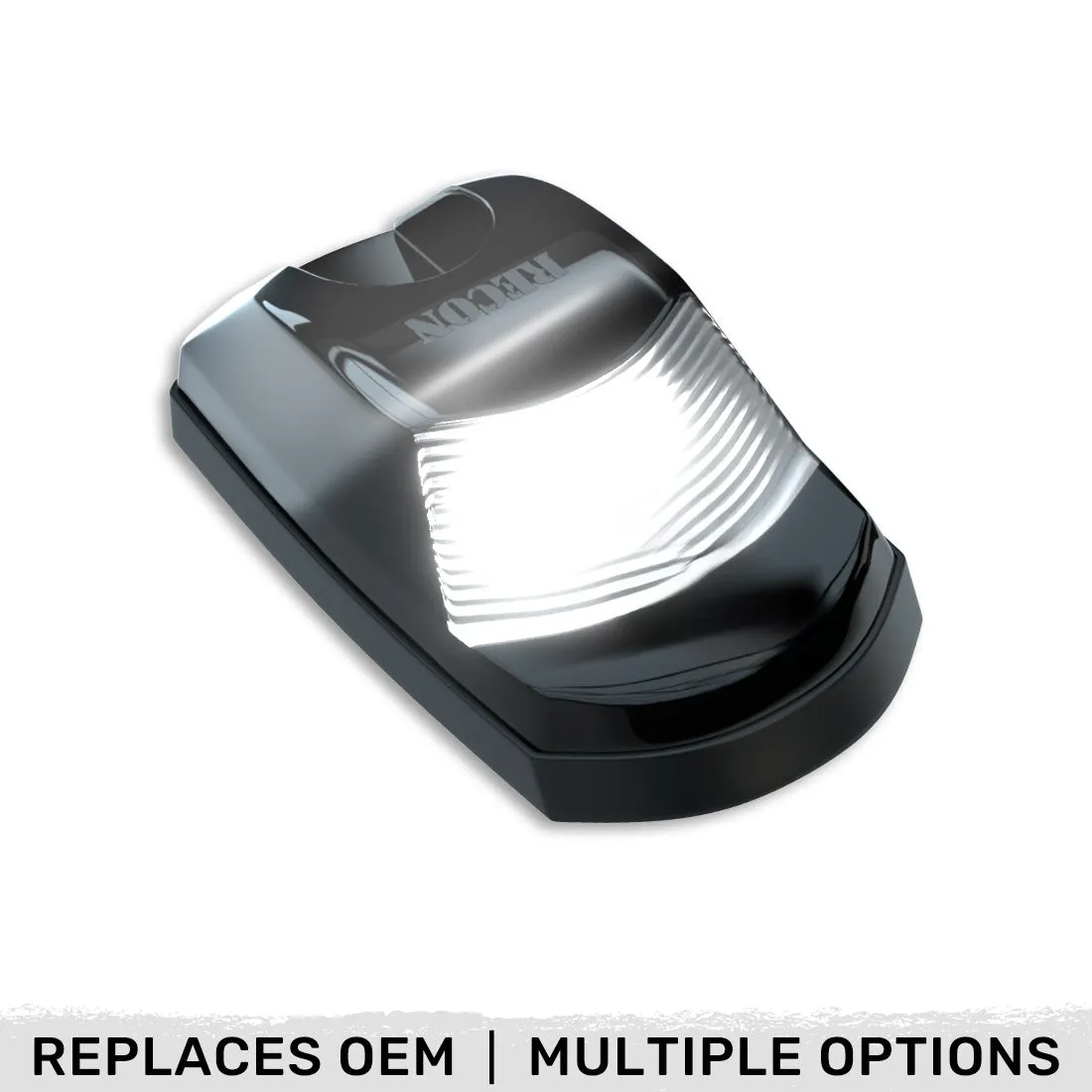 Ford 17-22 Superduty 1-Piece Single Cab Light Clear Cab Roof Light Lens with 2-Way Forward Rear Facing Amber ULTRA High-Power LEDs - 1-Piece Single Cab Light ONLY product image