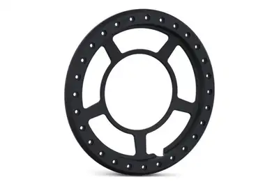 DIRTY LIFE Dirty Life Rash Ring for DT-2 Wheels, Matte Black – 17in