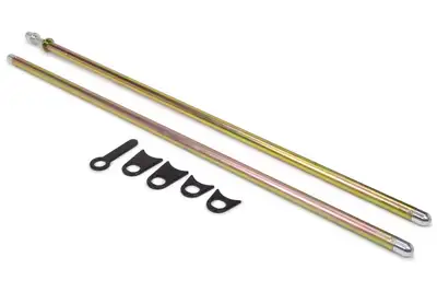 Racequip Window Net Mount Kit Spring Loaded Round Bar