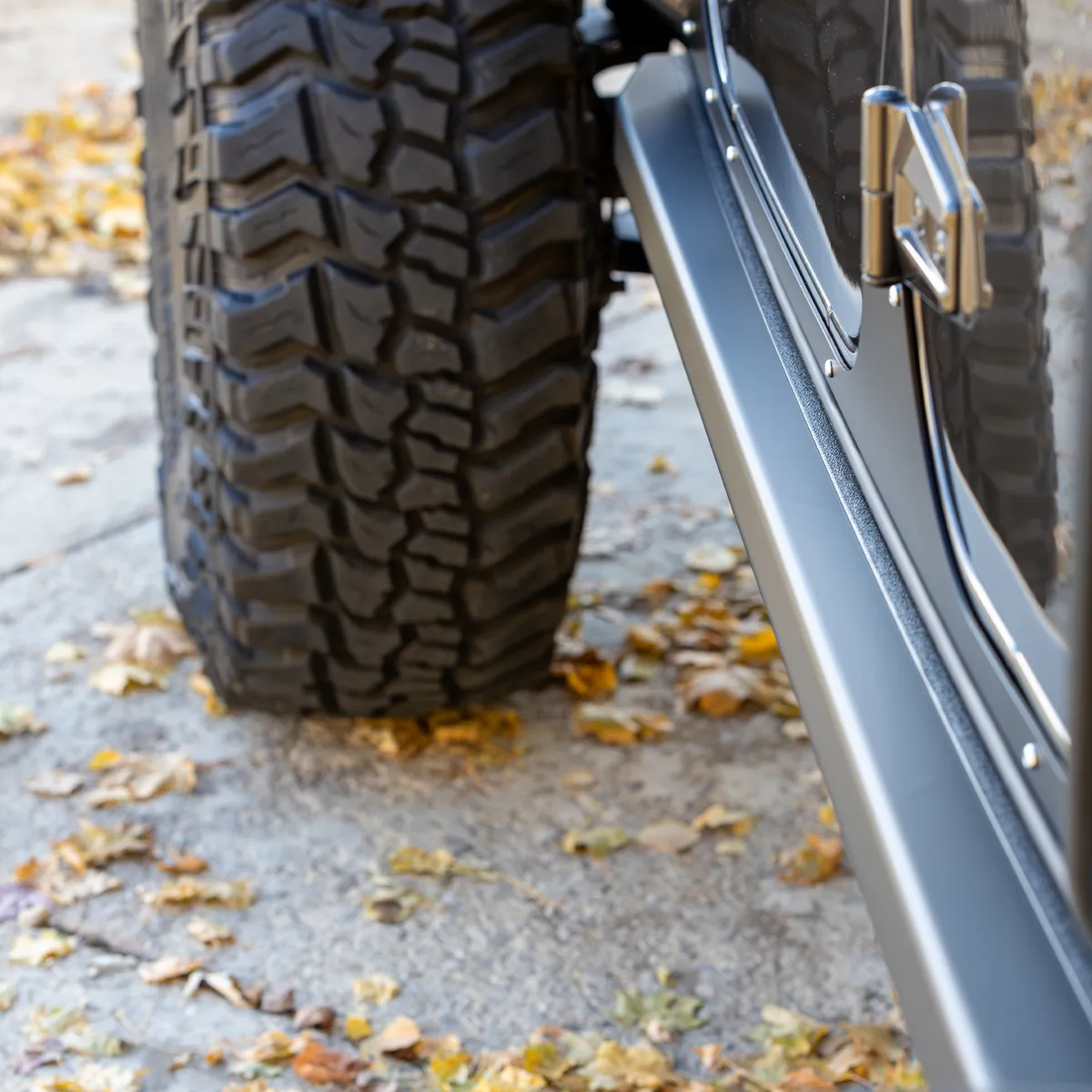 0718 Wrangler Bolt On Slider Kit Raw product image
