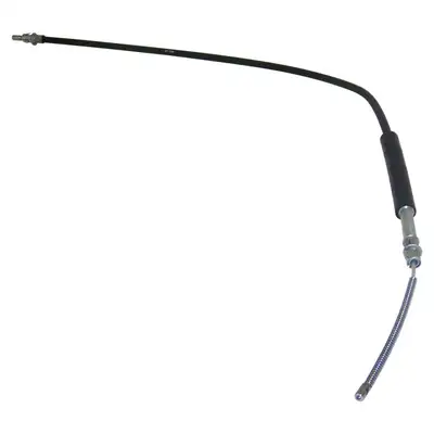 Crown Automotive Jeep Replacement Crown Automotive Jeep Replacement 52008362 Rear Parking Brake Cable for 1997-2006 Jeep TJ Wrangler w/ Drum Brakes, L or R