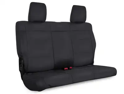 PRP Rear Seat Cover for 08-10 Jeep Wrangler JKU 4 Door All Black PRP Seats
