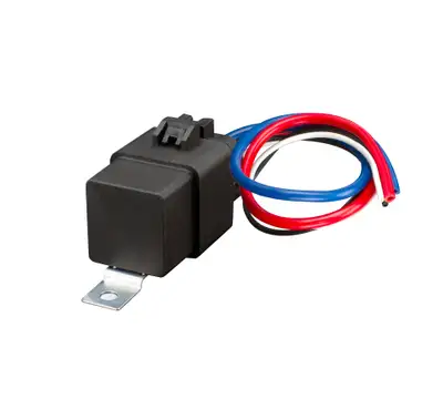 Viair 40 Amp Sealed 4-prong relay with pre-wired female socket, 12v, IP66