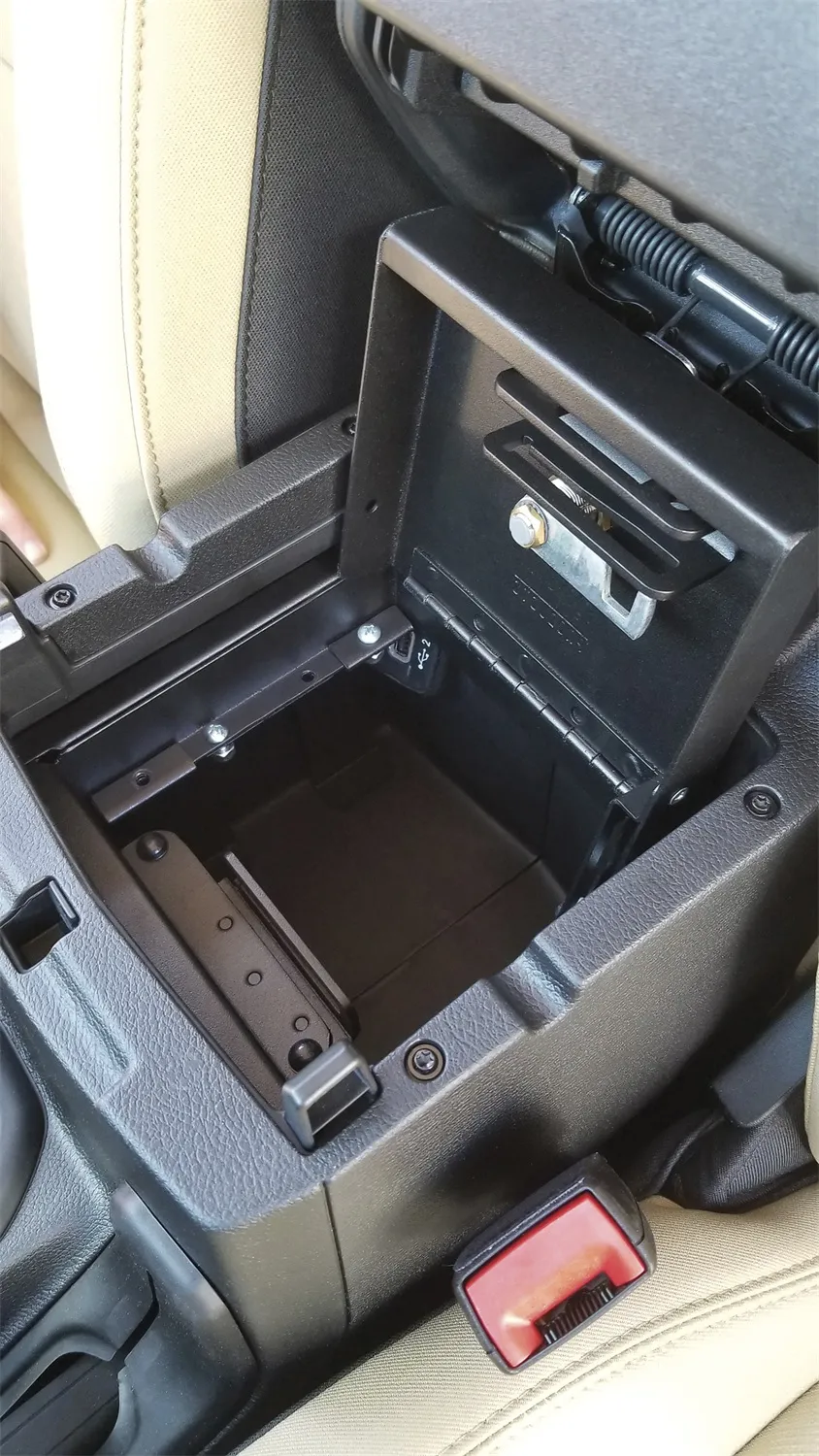 Console Safe - '20-24 Gladiator / '18-24 Wrangler JL; w/ Factory Console (Black) product image
