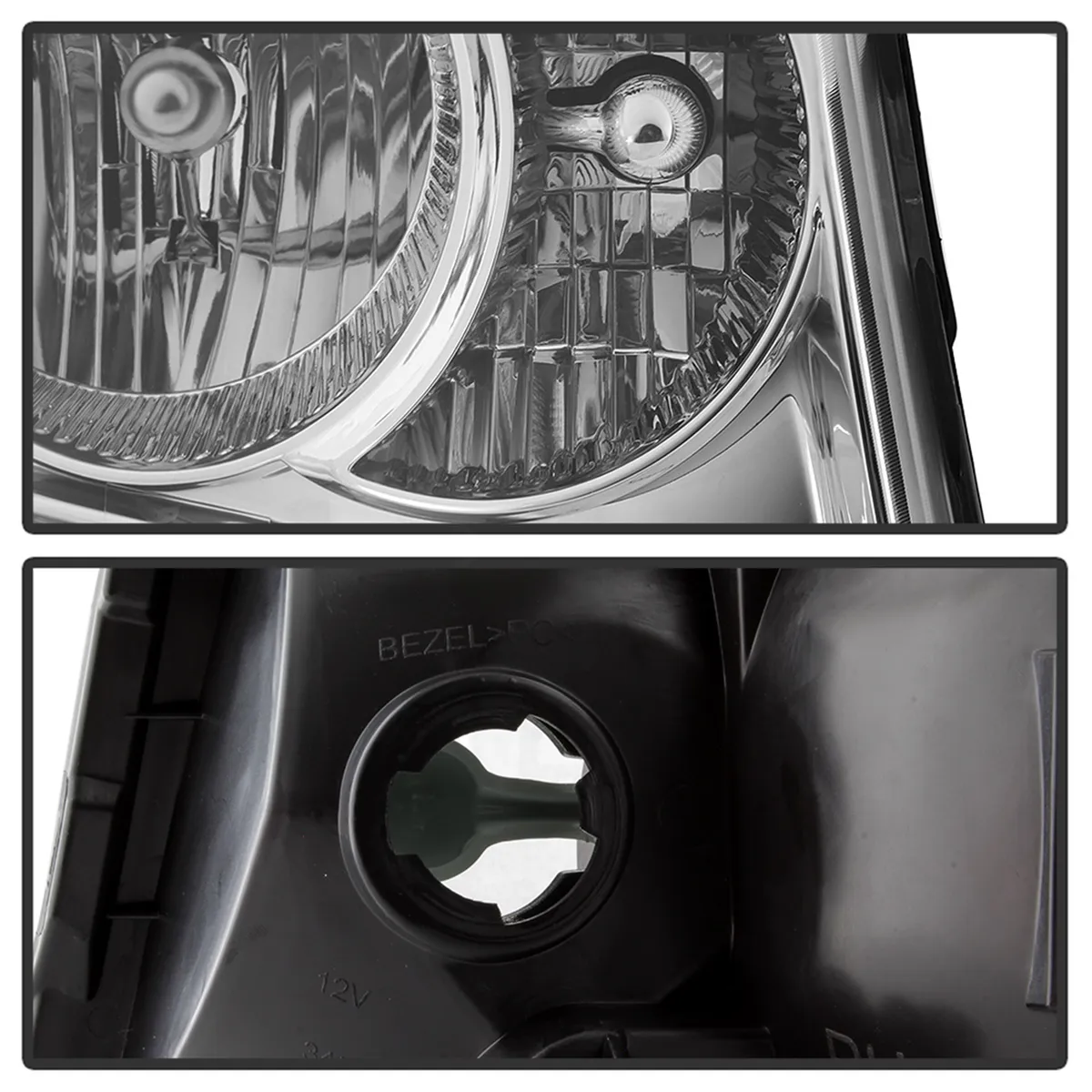 0709 Durango OEM Style Headlights Chrome product image