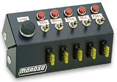 Moroso Cage Mount Switch Panel