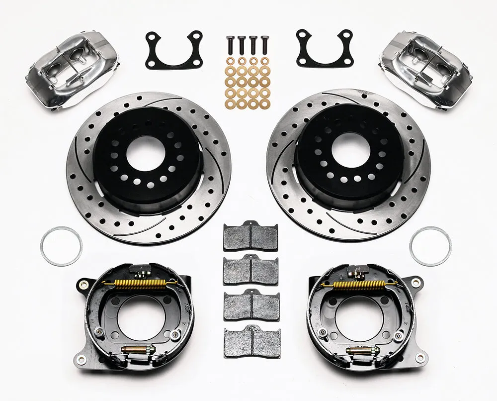 Wilwood FDLI PS P-B Kit Drilled-Red Big Ford 2.36in Offset product image