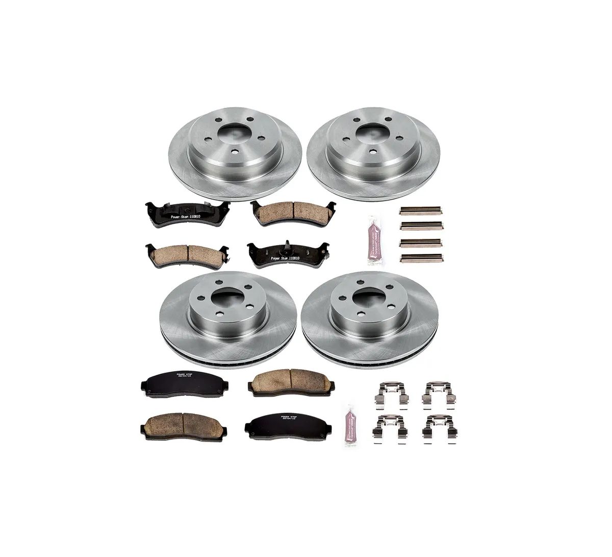 Z17 Direct Replacement Kit: Rotors; Ceramic Pads W/Hardware product image