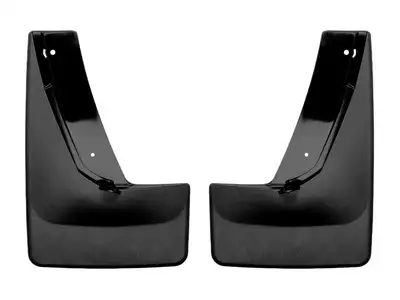 Weathertech Black MudFlaps for Chevrolet Suburban 2021 Rear